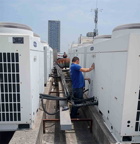 阳泉市中央空调制热和不制冷系统维修方法